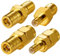Vecys DAB Funkantennenadapter SMA zu SMB Adapter Kit 4 Typ SMA Buchse Stecker Adapter SMB Adapter für DAB DAB + Autoradio Antenne