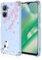 Topme Funda para Teléfono para Realme C33 (6.5 Inches), Funda para Teléfono Móvil con Patrón Pintado Transparente de Silicona Suave de TPU - Gato 2