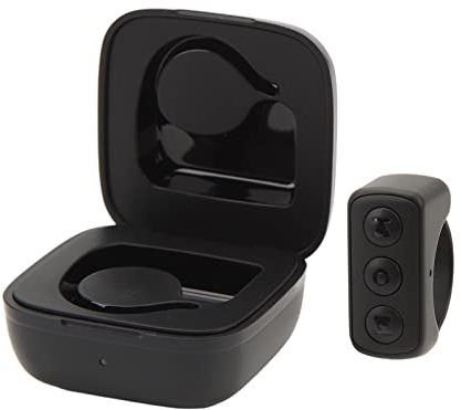 TikTok Remote Control Kindle APP Page Turner,Bluetooth Camera Video Recording Remote,APP Remote Scrolling Ring Clicker,TIK Tok Scrolling Ring for Cell Phone (Black)