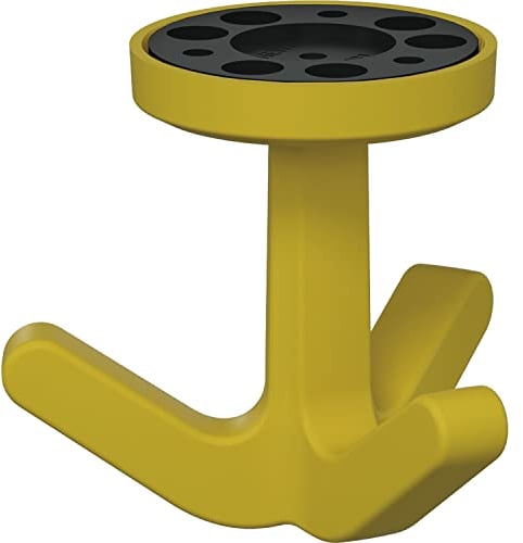 HEWI Dreifach-Drehhaken 477.94B030 elastisch, Kunstoff TPU senfgelb matt