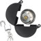 PILISPARK Door Knob Lock Out Device with Padlock, Door Handle Lock - Prevents Turning Door Handles and Entering Keyholes, for Covering Door Handles/Faucets/Valves, Stainless Steel (Black)