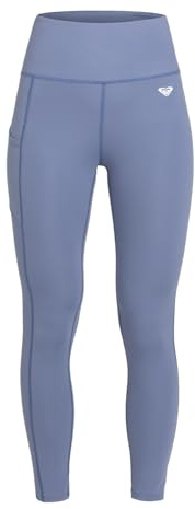 Roxy Technical Leggings Heart INTO IT Ankle Legging Women Blue XS