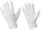 D2D | 12 Paar - Weiße Arbeitshandschuhe - Größe: 6 - aus Baumwolle - Trikot Handschuhe - Unterziehhandschuhe - Servierhandschuhe - Beauty Handschuh