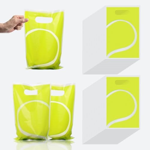 100Pcs Tennis Goodie Bags - Beute Geschenke Taschen für Party Gunst - Supplies für Kinder Geburtstag, Spiel Tag, Sport Veranstaltungen Dekorationen