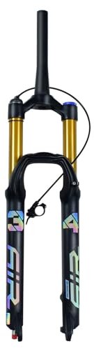 LvTu Mountainbike Federgabel 27.5/29 Zoll 160mm Federweg 34mm Innenrohr MTB Air Frontgabeln Für XC Offroad, Downhill Cycling (Color : Tapered Remote Lockout, Size : 27.5 inch)