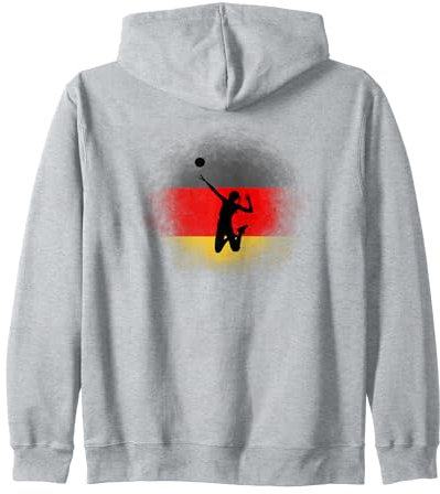 Volleyball Beachvolleyball Frauen Damen Deutschland Outfit Kapuzenjacke