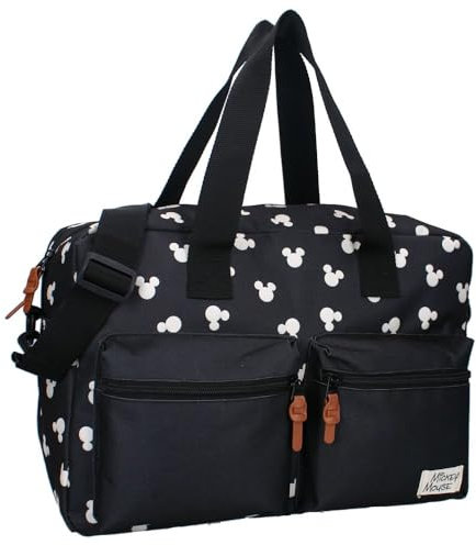 Große Baby Wickeltasche | mit Wickelunterlage | Disney Mickey Mouse