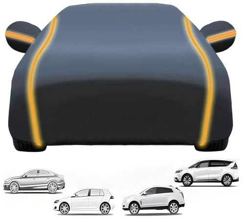 Autoabdeckung Outdoor für 𝖠𝗎𝖽𝗂 TT RS Coupe Abdeckplane Auto Staubdicht Autoabdeckung Winter Atmungsaktiv Wasserdicht Vollständige Abdeckung für Allwetter,Reißfest Und Langlebig(Color:H,Size:71)