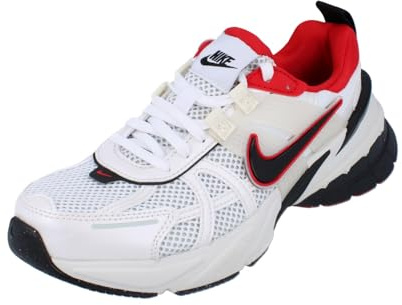 Nike V2K Run Unisex Running Trainers HF0120 Sneakers Schuhe (UK 7.5 US 8.5 EU 42, metallic Summit White Black 100)