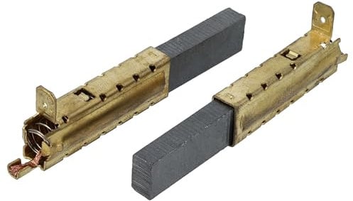 vhbw 2x spazzola carbone 6,3 x 11 x 32mm compatibile con Würth ISS 35 S, 55 S, 45 m aspirapolvere