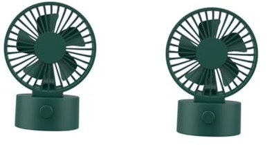 jojofuny 2piezas Ventilador Usb De Escritorio Mini Portátil Para y Silencioso Ventilador De Mesa