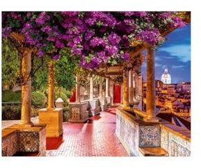 Nathan – Puzzle 2000 Teile – Der Mirador von Santa Luzia, Lissabon – Erwachsene und Kinder ab 14 Jahren – Premium-Puzzle – perfekte Integration – Escape Collection – 12001534