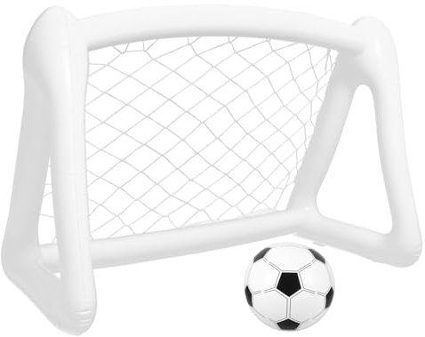 LIFKOME Set Porta Calcio Gonfiabile Portatile Per Bambini Attrezzatura Calcio Pieghevole Gioco Aperto Allenamento Giardino