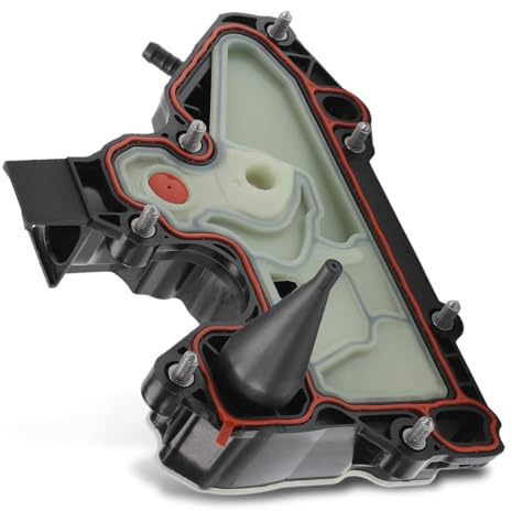 ZEALfix Válvula separadora de aceite PCV 06K103495BM para Skoda Golf Seat 1.8/2.0 Motor de gasolina Válvula de ventilación Separador de aceite base 06K103495AA