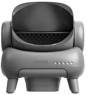 BJdfgE M1 Lettiera for Gatti Automatica autopulente Toilette Intelligente for Sabbiera for autodifendibile inodore Prodotto for(Grey)