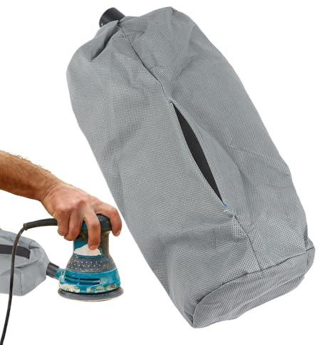 Wall Sander & Miter Saw Dust Collection Bag, 50x20cm Vacuum Attachment, Universal High-Efficiency Replacement Bag for Drywall Sanders, Heavy-Duty Workshop Dust Collector, Home Renovation & Painting