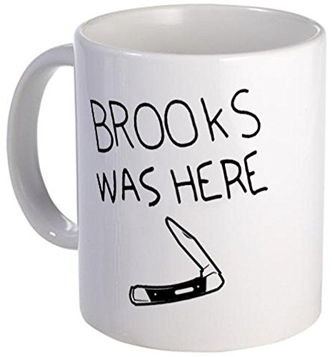 Shawshank Redemption Themed Design, Movie Fan Mugs Funny Classic Cups 330Ml for Restaurant Hot Chocolate Cappuccino Coffee Mug