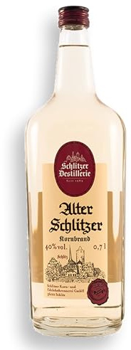 Alter Schlitzer Kornbrand 0,7L 38% Vol – Gereifter deutscher Korn aus Weizen, mild & ausgewogen, traditionelle Spirituose für puren Genuss