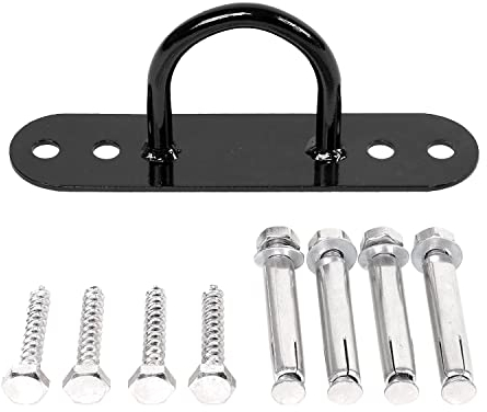 KYLIN SPORT Battle Rope Wand/Deckenhalterung Anker Bracket Hook für Suspension Straps Crossfit Gymnastikringe, Bodyweight Strength Trainingssysteme, Yoga Swings Hängematten, Boxing Equipment