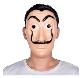 DISBACANAL Máscara Dalí pintor