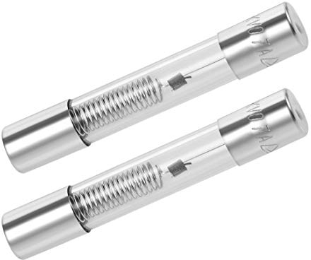 sourcing map Microwave Oven Cartridge Fuses 0.7A DC 5000V 6x40mm Quick Blow Glass 2pcs