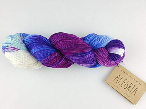 Manos Del Uruguay Alegria A9102 Colibri, 100g, Sockenwolle handgefärbt