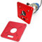 Placa de inserción de mesa de enrutador, aleación de aluminio 6061, placa de mesa de enrutador para grabado de oxidación anódica de doble escala, 120 x 120 x 8 mm