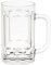 Kadum Lot de 2 verres à bière d'extérieur - 420 ml - Incassables - Avec anse incassable - Verre de camping en plastique polycarbonate - Parfait pour le jardin, le pique-nique, la terrasse, le bar, le