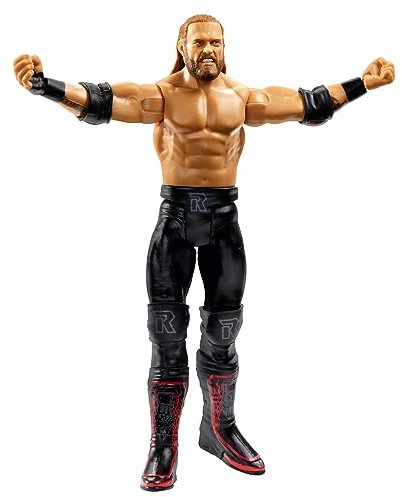WWE Edge Actionfigur - 15 cm groß, maßstabsgetreu, mit 10 Bewegungspunkten für legendäre WWE Matches, TrueFX-Technologie für lebensechte Gesichter und authentische Wrestling-Looks, HKP34