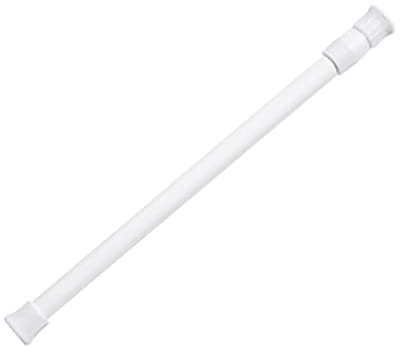 Tringle de tension extensible pour rideau de douche, rideau de douche télescopique réglable, barre de tension à ressort pour salle de bain, placard, armoire (taille : M, 40-70 cm)