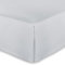 AMEHA Spannbettlaken für Doppelbett, 25 cm tief, pflegeleicht, gebürstete Mikrofaser, elastisches Spannbetttuch, schrumpffest (Silber, 137 x 191 cm)