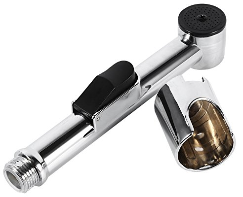 VIFERR Bidet Sprayer, Badezimmer Bidet Handbrause Tragbares Verchromtes ABS Shattaf Toilette Duschspray für Badezimmer WC