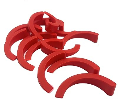 Fliesen Sichelkeile rot 1000 Stück 1-13mm Fugenbreite Verlegesystem Nivelliersystem Keile