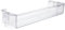 LUTH Premium Profi Parts Bandeja de almacenamiento compatible con Bauknecht 480131100576, 443 x 65 mm, para puerta de frigorífico