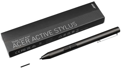Acer NP.STY1A.016 Original Active Stylus ASA630 inkl. Batterien für XPS 12D, Venue 10, Pro, Spectre x2 12-a000, ThinkPad S3 Yoga 14, 260, IdeaPad Miix 700-12ISK