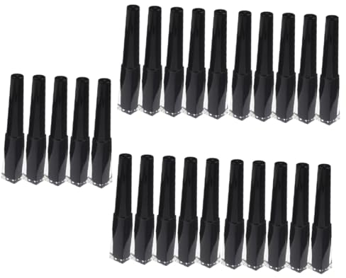 Housoutil 25 Stk Leere Eyeliner-flasche Leere Flasche Kompakte Leerrohre Mascara-tuben Selber Machen Flaschen Mit Wimpernkleber Verpackungsmaterial Plastik Für Frauen