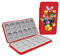 PERFECTSIGHT Carina custodia per carte da gioco per Nintendo Switch/Switch Lite/OLED, custodia per 24 cartucce per carte da gioco e 24 schede SD, scatola portatile compatta Kawaii, Chomper rosso, 24