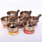 All 5 inches Full moon Singing Bowl set of 7 - Chakra Note Tuned Healing Set