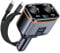 USB C Car Charger Adapter with 60W USB C Cable, 145W Super Fast Cigarette Lighter USB Charger Adapter with LED Voltmeter Car Phone Charger For iPhone 15/14/13/12 Samsung S24 S23 OPPO & More