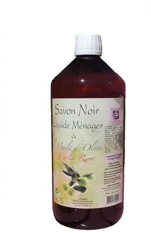 Savon Noir menager 1L à la Rose