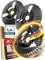 Adlerfokus Holz Schleifscheibe 125mm Set Winkelschleifer [EXTRA SCHARF] Flexscheibe für Holz - Wurzelfräse - Lackfräse - Baumstumpffräse - Raspelscheibe - Holz schleifen mit einer Flex Schleifscheibe
