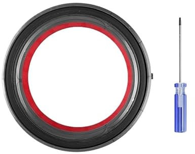 Szwaldaper Dust Bin Dirt Cup Sealing Ring, for Dyson, V10 SV12 Vacuum Cleaner Dust Collection Bucket Top Fixed Clamping Ring Replacement Part vacuum cleaner integrated box