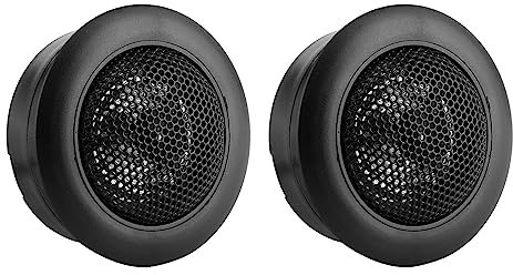 Enceintes de Petite Voiture 120W, Tweeter à Haute Puissance pour Lecteur de Musique de Voiture, avec une Excellente qualité Sonore, des Condensateurs Professionnels, un Maillage