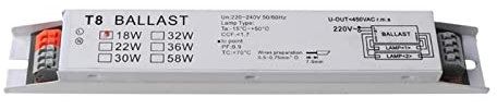HPGHZNYNMK 1Pc T8 220-240V AC Wide Voltage Reattore elettronico Lampada Fluorescente Reattori Zavorra(2x18W)