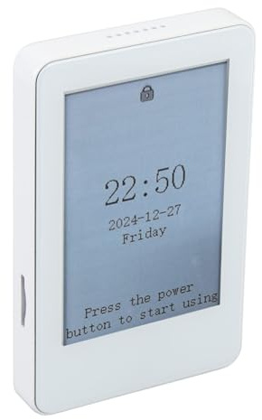 Dilwe E-Reader-MP3-Player mit 2,7-Zoll-Touchscreen-Kalenderalarm für Lese- und Musikliebhaber