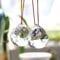 BTSKY 2 Pcs 50mm Clear Crystal Prisms Ball Suncatcher Crystal Ball With Gift Box For Feng Shui Home Wedding Party Decoration