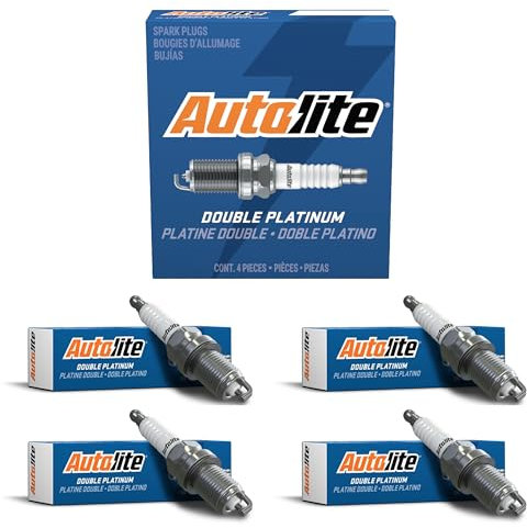 Autolite APP5325-4PK Doppel-Zündkerze, Platin, 4 Stück