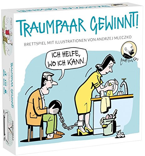 Traumpaar Gewinnt Brettspiel für Erwachsene Gesellschaftsspiel als Lustiges Geschenk für Männer und Frauen Paare Partyspiel