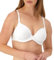 Maidenform Women's One Fabulous Fit 2.0 Tailored Demi Bra Half Cup, White, 34A