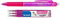 Pilot Frixion Einziehbarer 0,5 mm durch Wärme abwischbarer Mehrzweckstift und Minen-Set - Inklusive Stift und drei 5,0-mm-Minen. (Rosa)